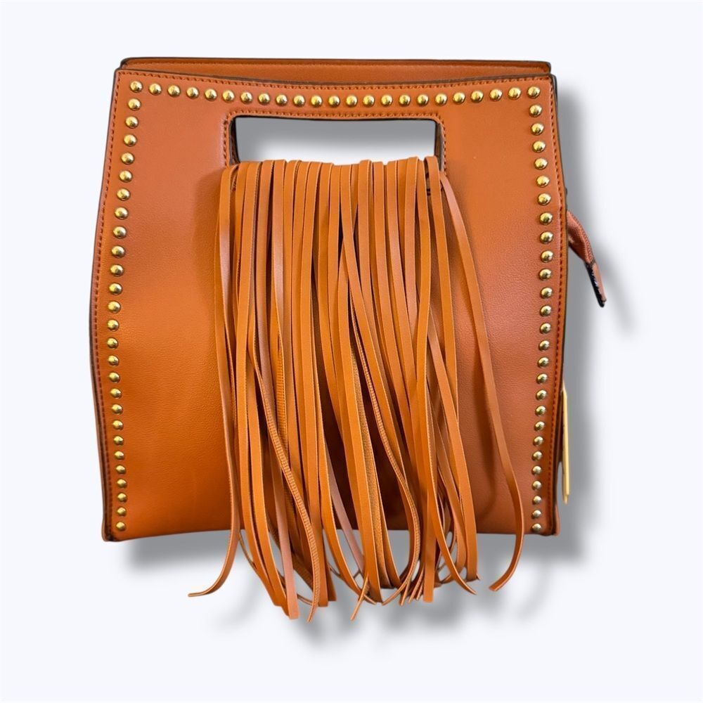 Handbag Republic Vegan Come Hither Tassel Bag— Brown - Picture 8 of 8